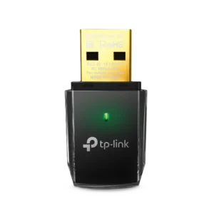 کارت شبکه بیسیم USB دوباند AC600 تی پی لینک Archer T2U
