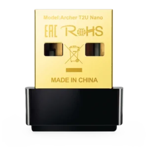 کارت شبکه بیسیم USB دوباند AC600 تی پی لینک Archer T2U Nano