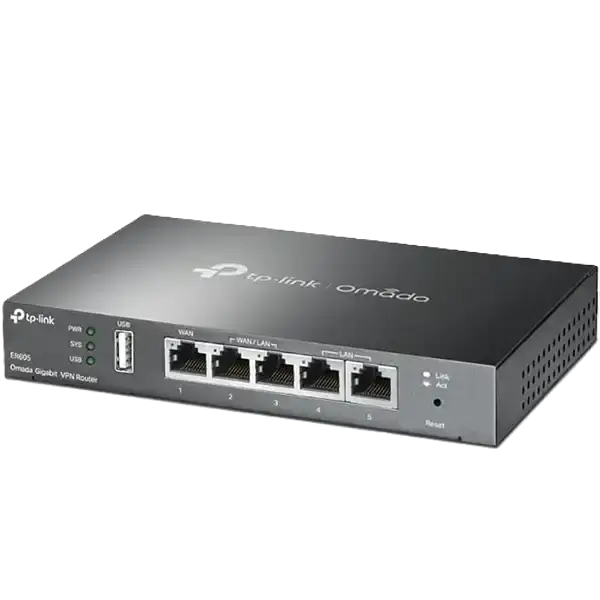 روتر 5 پورت و لود بالانس تی پی لینک مدل TL-R470T+