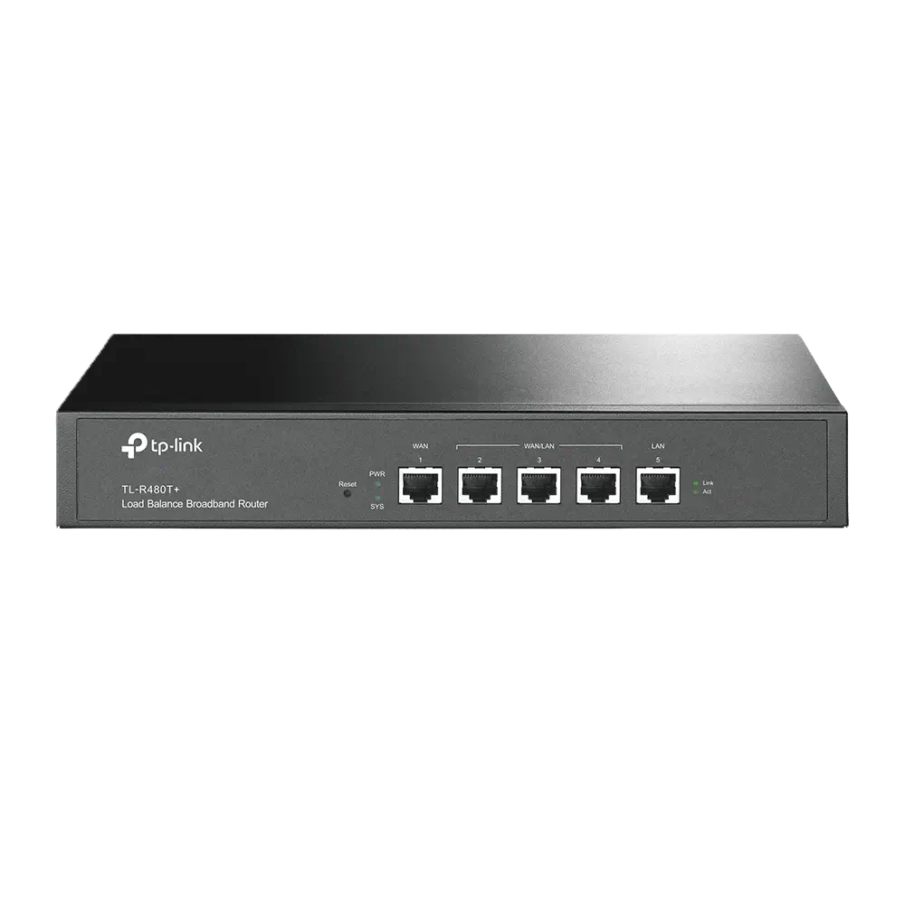 روتر 5 پورت و لود بالانس تی پی لینک مدل +TL-R480T