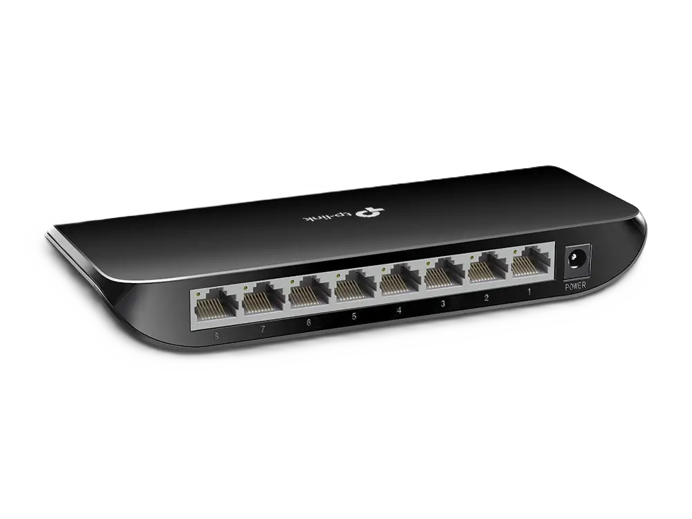 سوئیچ گیگابیتی 8 پورت دسکتاپ تی پی لینک مدل TL-SG1008D