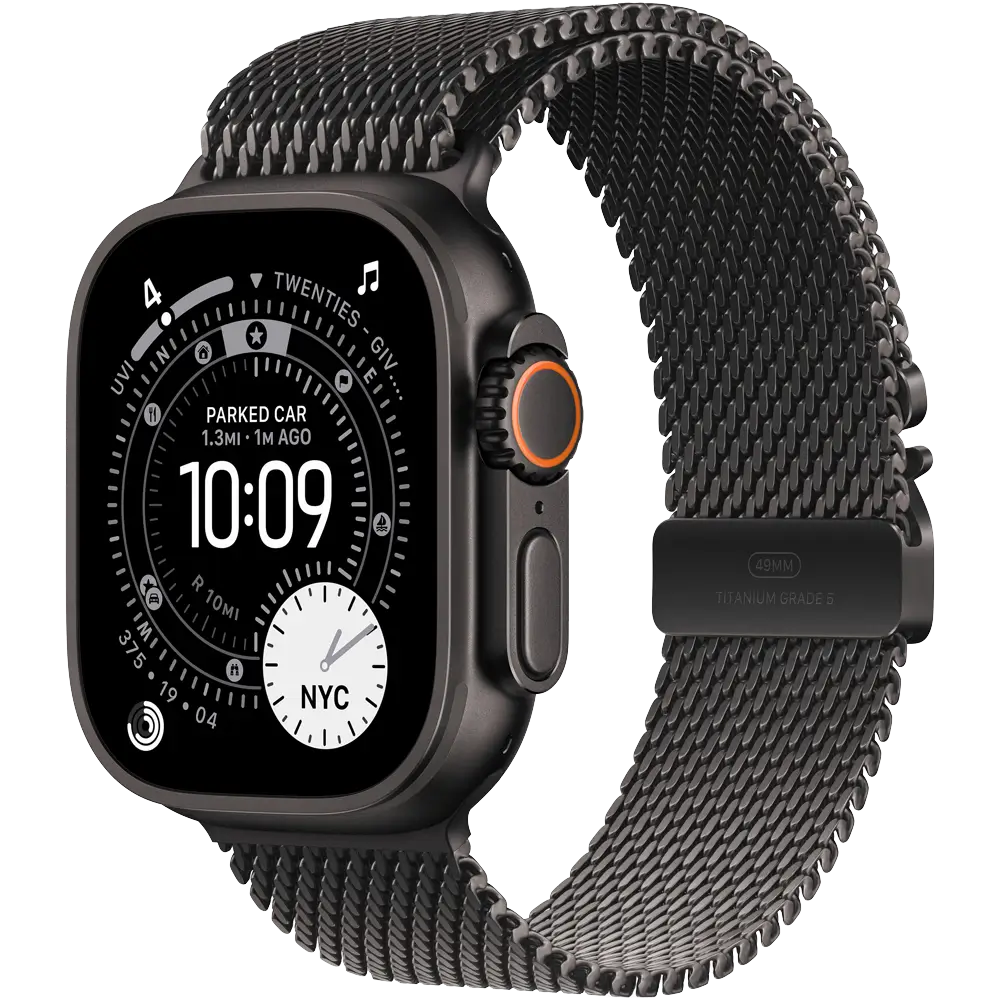 ساعت هوشمند اپل واچ Apple Watch Ultra 3 Black Milanese