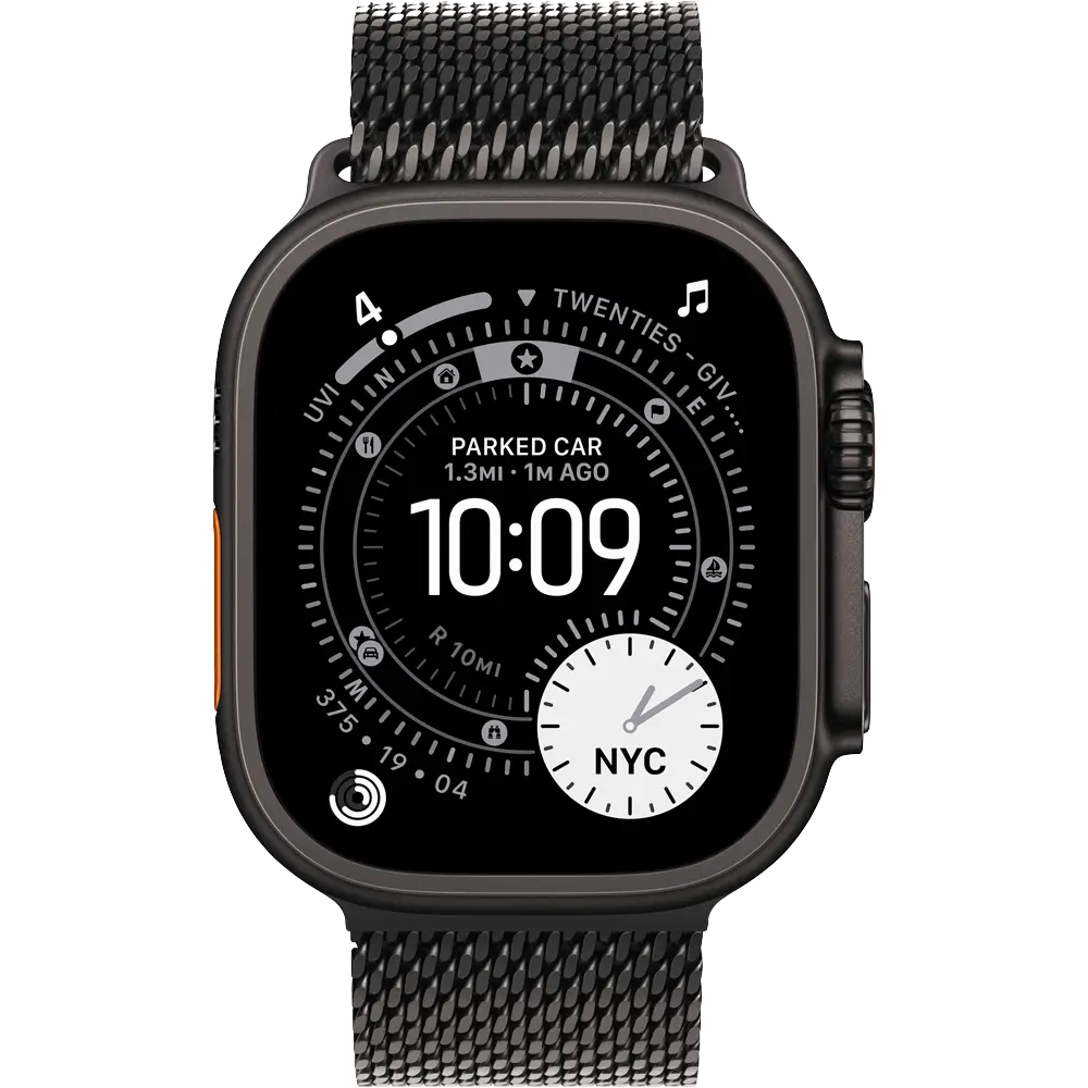ساعت هوشمند اپل واچ Apple Watch Ultra 3 Black Milanese